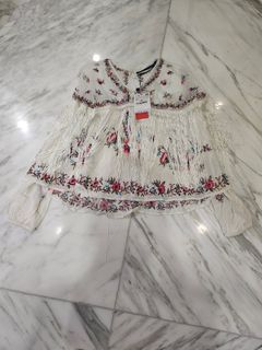 NWT Zara Bordier Top