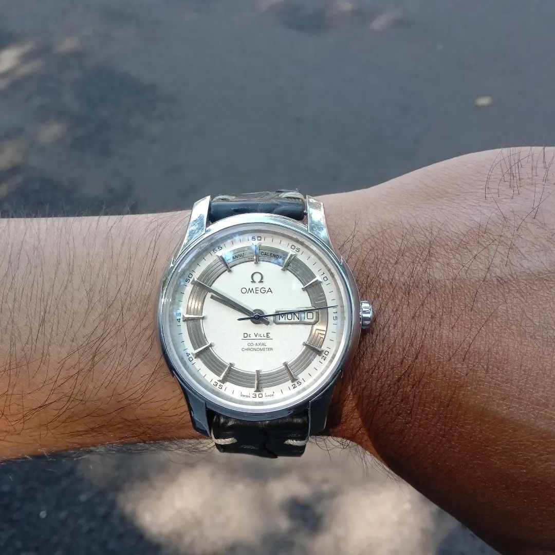 Harga jam tangan omega deville automatic chronometer on sale