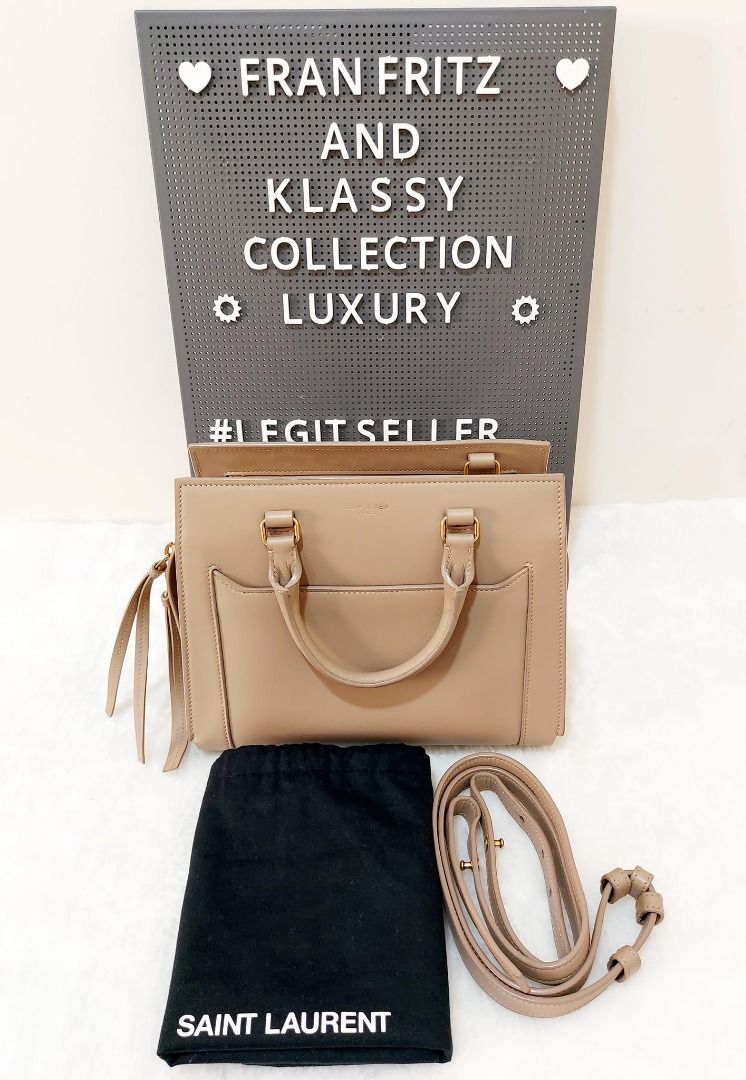 ORIGINAL SAINT LAURENT Leather East Side Small Tote Bag PRE LOVED