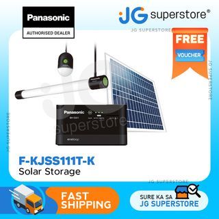 Panasonic F-KJSS111T-K Eneloop Solar Storage  JG Superstore