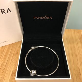 PANDORA silver bangle (Heart)64238420225282110
