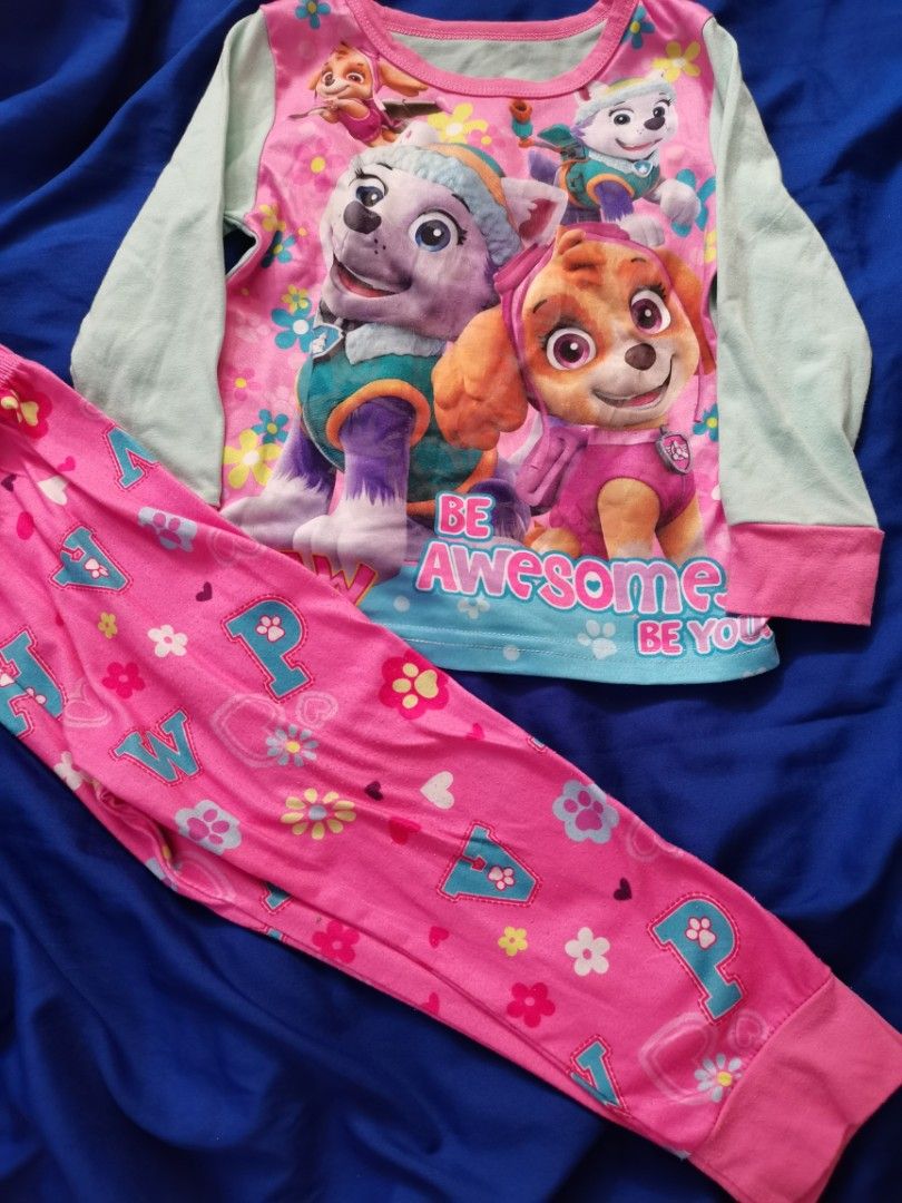 Paw Patrol Pajama Set (Category: Babies & Kids Fashion) located in Quezon. Submitted by mympprelovedfinds (Listing ID 1242226947, Image 1). Description: 2-4y lean very nice.