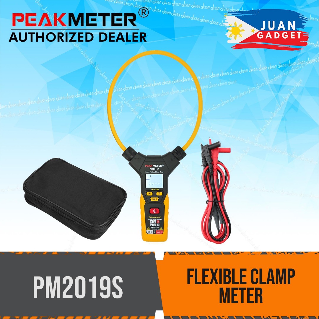 PeakMeter PM2019S Smart AC Digital Flexible Clamp Meter Multimeter ...