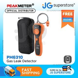 PeakMeter PM6310 High Accuracy Combustible Gas Leak Detector Analyzer Meter With Sound Light Alarm | JG Superstore
