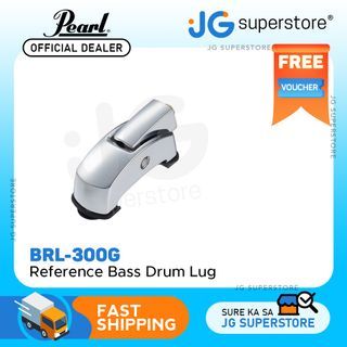 Pearl BRL-300G Masterworks/ Reference Bass Drum Lug with Tom Brackets & Nut Stopper Drum Accessory | JG Superstore