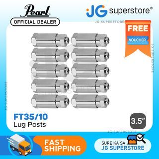Pearl FT-35/10 Tuner Lug Posts for 3.5-Inches Free-Floating Snare Drums (10-pack) | JG Superstore