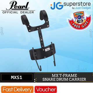 Pearl MX T-Frame Snare Drum Carrier Lightweight Adjustable with Tilting Snare Mount Attachment | JG Superstore