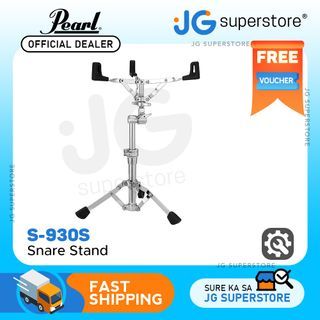 Pearl S930S Single Braced Snare Drum Stand Adjustable with Uni-Lock Tilter Air Suspension Basket for 10 to 14 Inches Drums | JG Superstore
