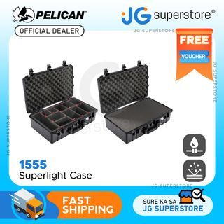 Pelican Air HPX2 Polymer Watertight Crushproof Hard Carry Case | Model - 1555 WF / TP | JG Superstore