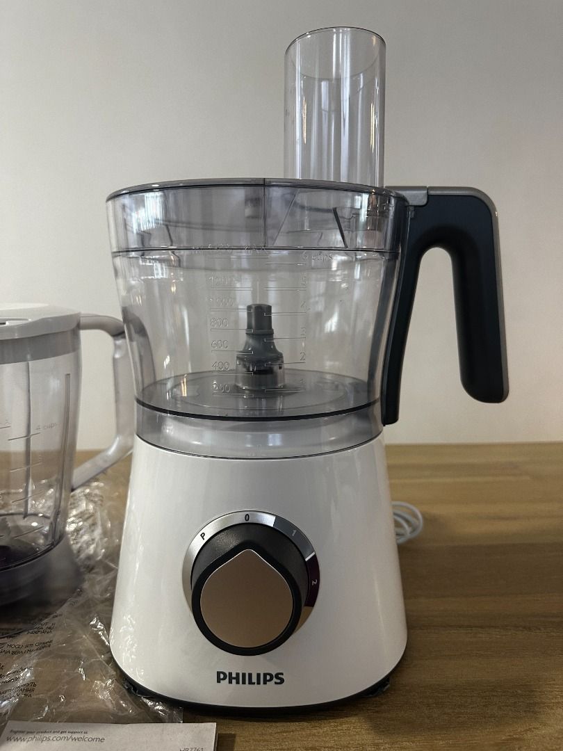Philips Viva Collection Food processor HR7761/01 (White), TV & Home