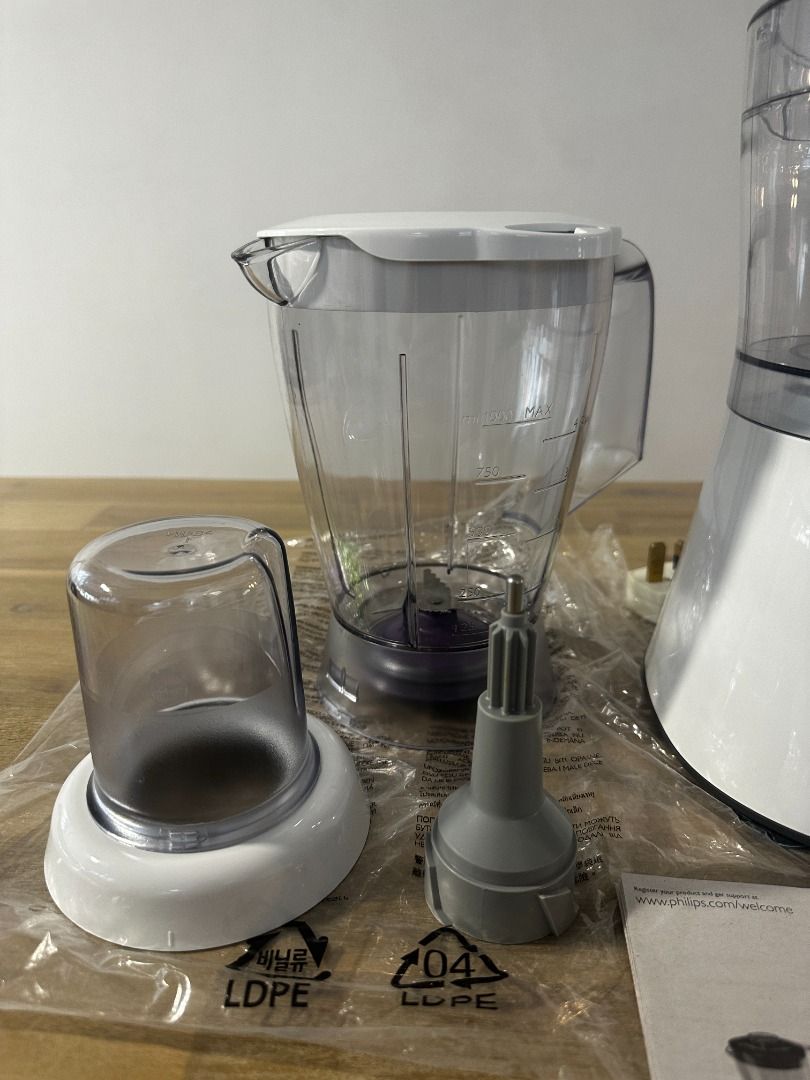 Philips Viva Collection Food processor HR7761/01 (White), TV & Home