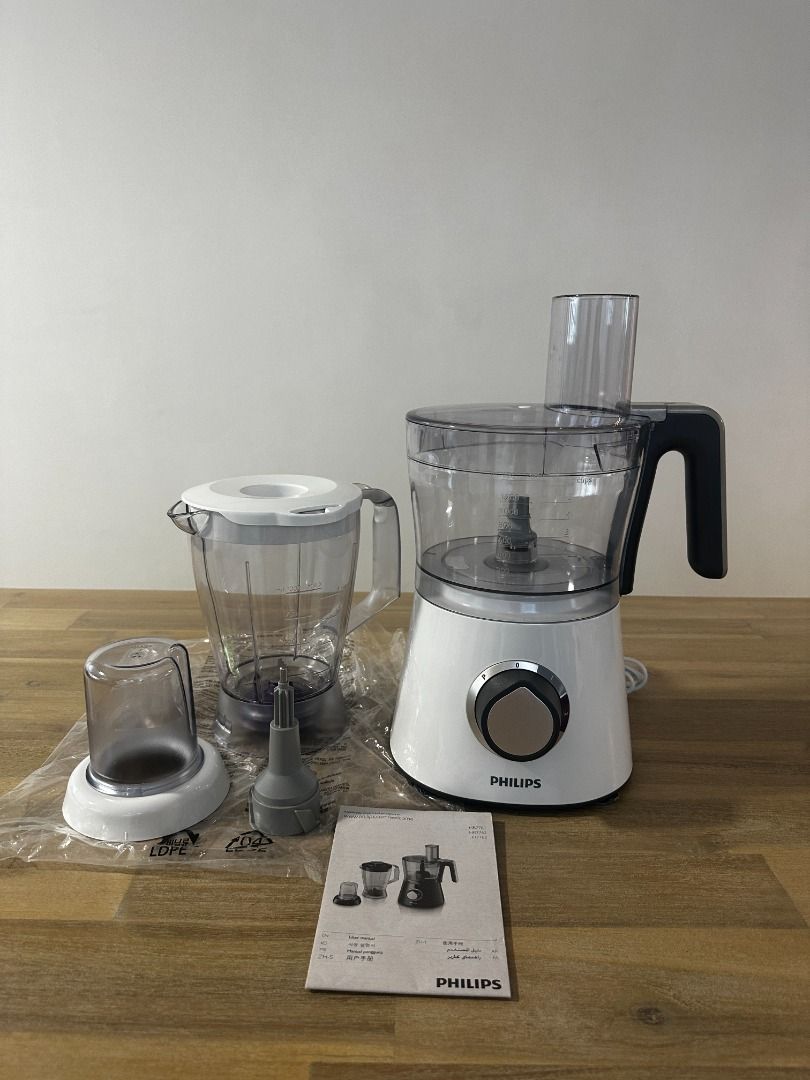 Philips Viva Collection Food processor HR7761/01 (White), TV & Home