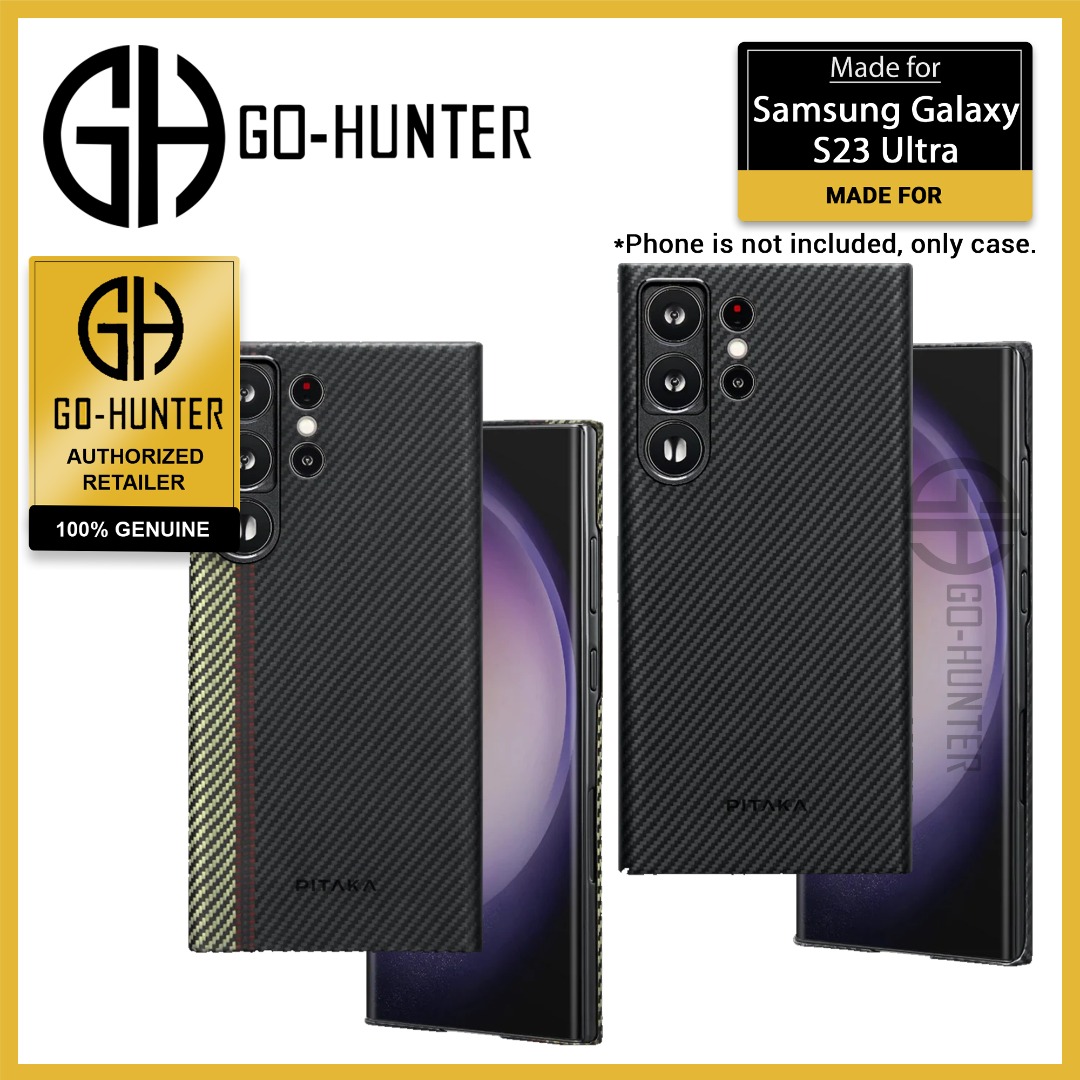 PITAKA MagEZ Case 3 for Samsung Galaxy S23 Ultra Magsafe Compatible