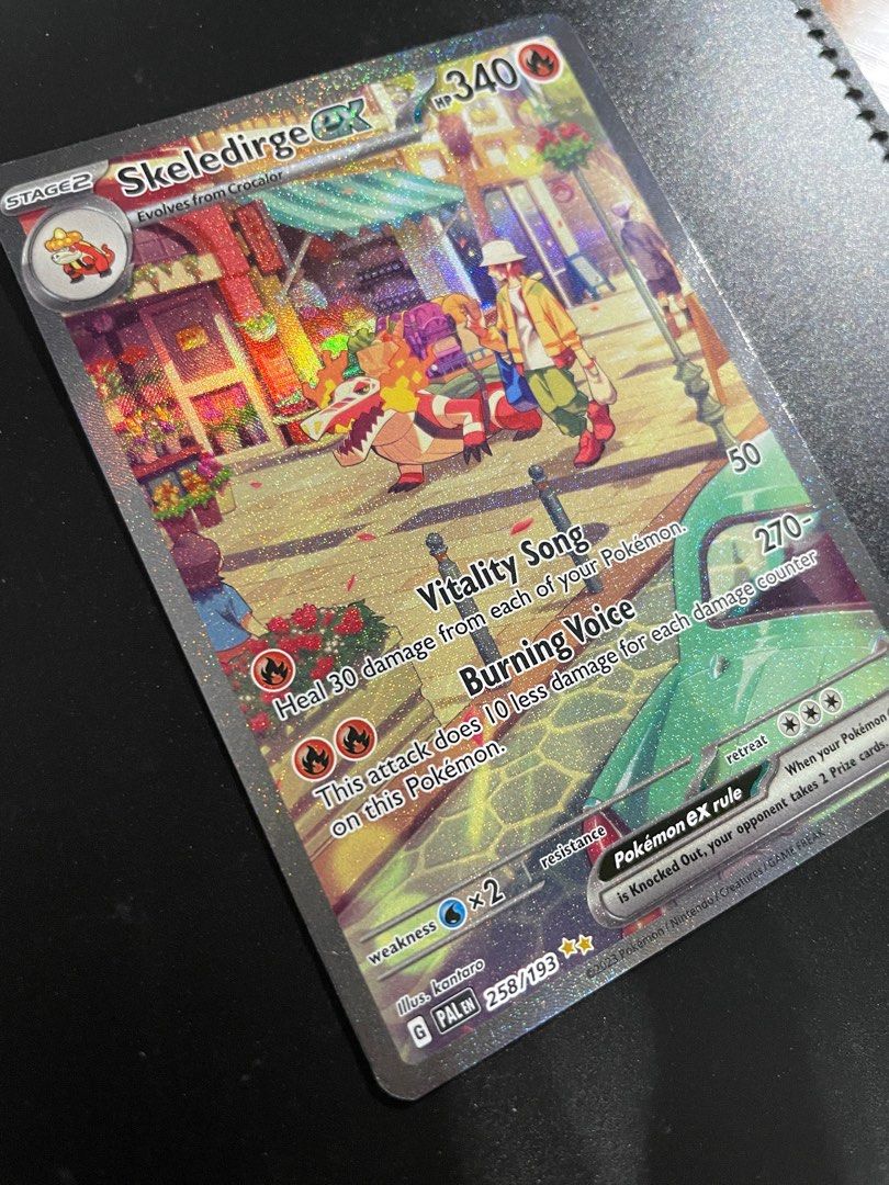 Pokémon cards: Contact Us Skeledirge ex - 258/193 - Special Illustrion Rare  Scarlet & Violet: Paldea Evolved Singles Skeledirge ex 258 193 Special