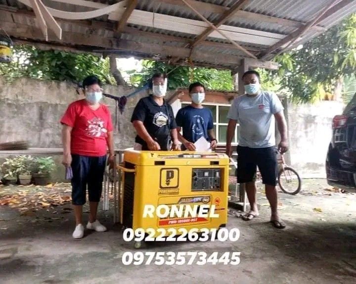 POWERHOUSE USA 10KVA Air-cooled Generator (Category: Home Improvement Tools & Accessories) located in Valenzuela. Submitted by ronnelpowertools (Listing ID 1242273921, Image 2). Description: Price - 75k DR POWERHOUSE USA 10KVA Air-cooled Generator Model: PWH-10500E-DST Engine: Diesel Type: Silent Enclosure Voltage Regulator: AVR Type: 100% copper wire Phase: Single Frequency: 60Hz Max. AC Output: 10kva Rated AC Output: 8.5kva Rated AC Voltage: 22