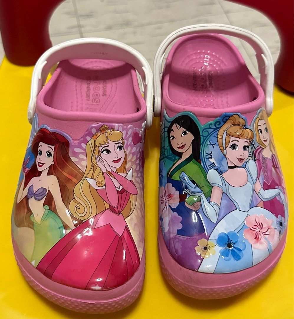 Princess crocs size sale 10