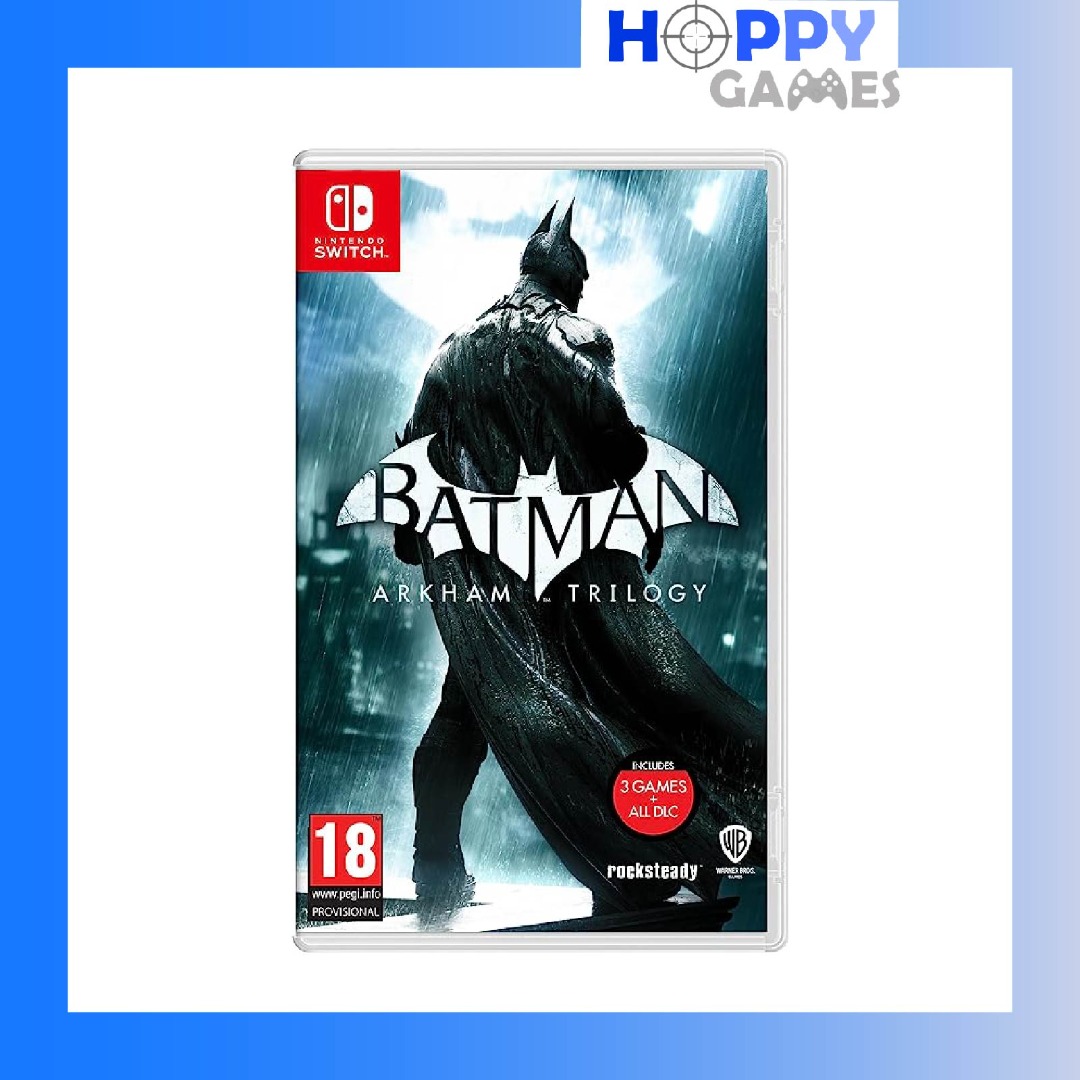 Batman Arkham Trilogy Nintendo Switch Arkham Asylum Arkham City