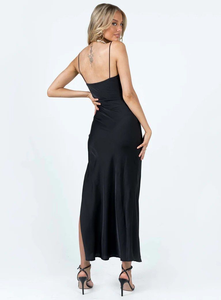 Princess Polly Zeller Maxi Dress Black, Women's Fashion, Dresses & Sets,  Dresses on Carousell