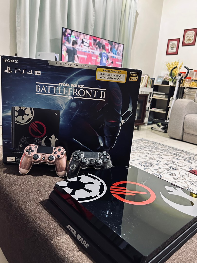PS4 Pro Star Wars Limited Edition (Upgraded), Video Gaming, Video Game