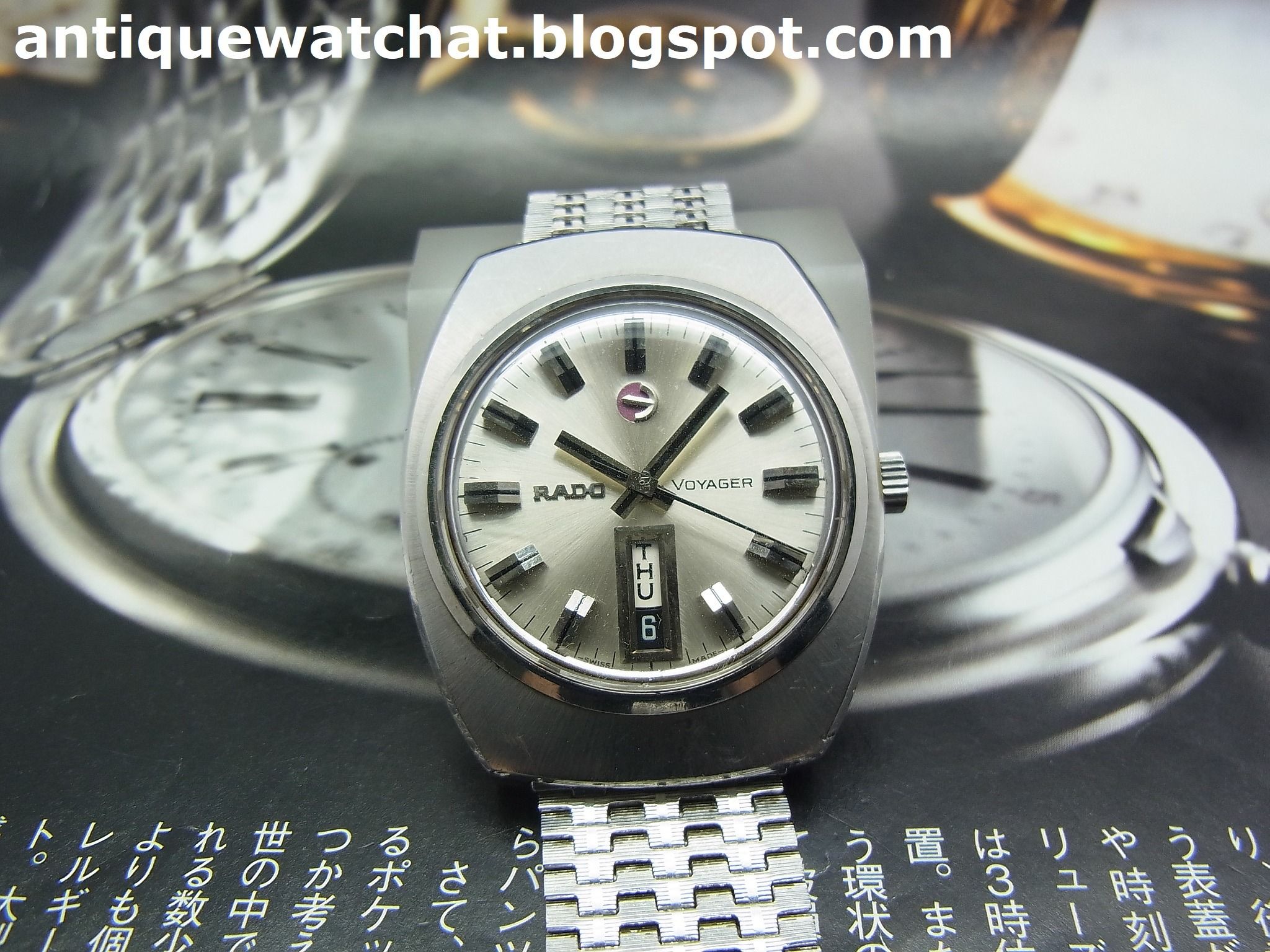 Rado voyager 2024 day date automatic