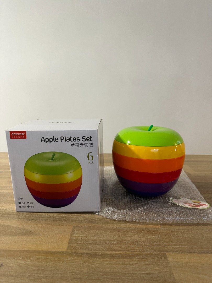 Apple plate outlet set