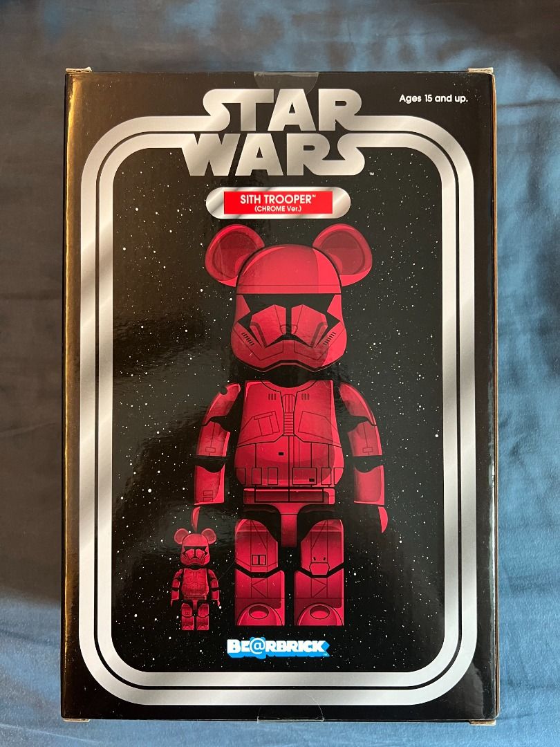 BE@RBRICK SITH TROOPER CHROME 100％ 400％ 【公式通販】