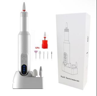Rechargeable mini nails file