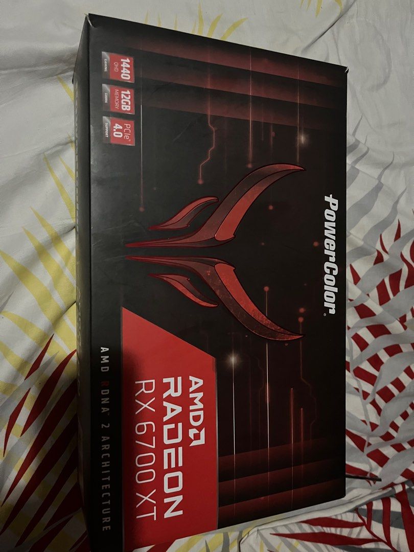 RUSHH!! Red devil 6700xt oc! (W box), Computers & Tech, Parts ...