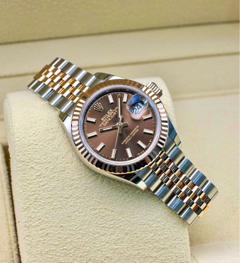 Rolex lady datejust chocolate dial shop