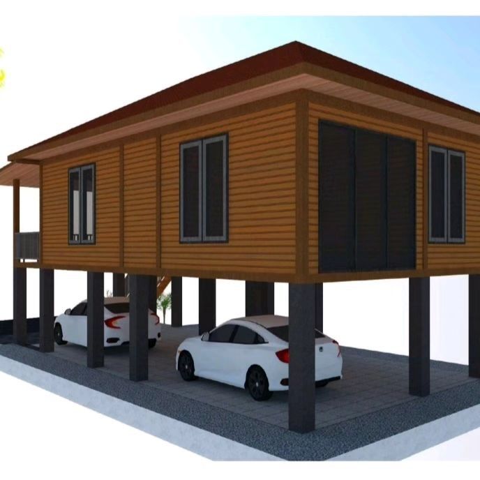 Rumah Kayu Hunian Panggung Cantik, Properti, Dijual di Carousell