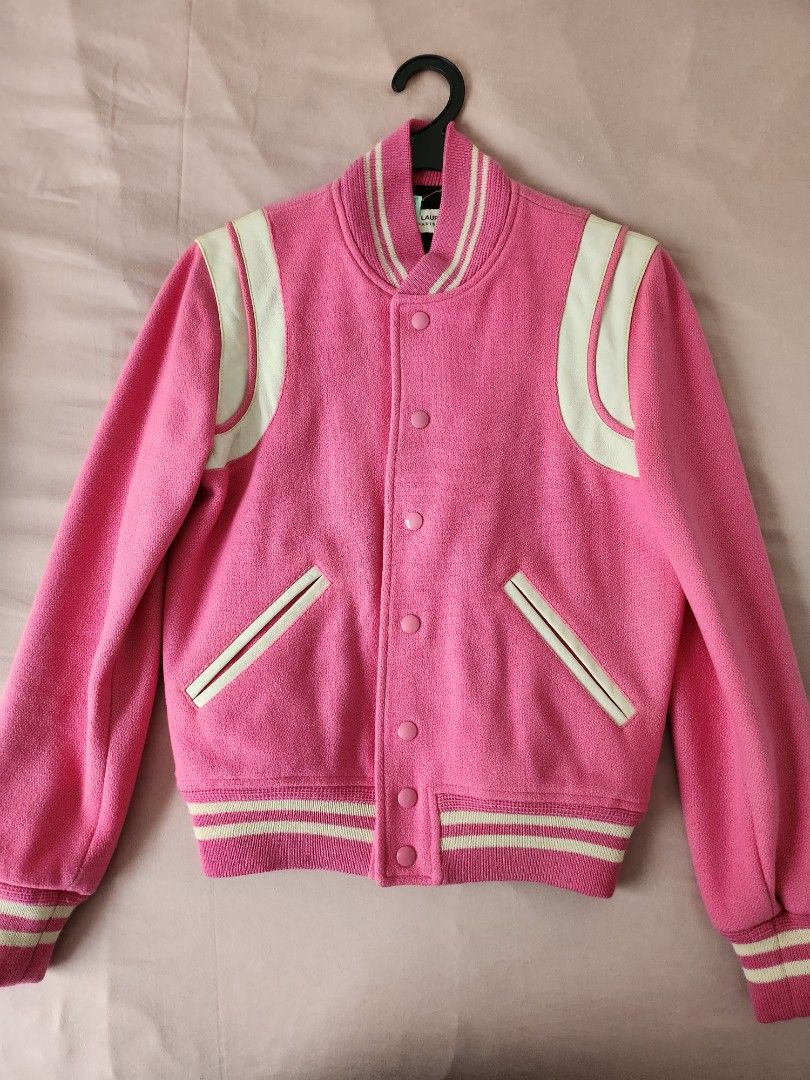 SAINT LAURENT Teddy Jacket in Wool Women s Fashion Coats Jackets and Outerwear on Carousell