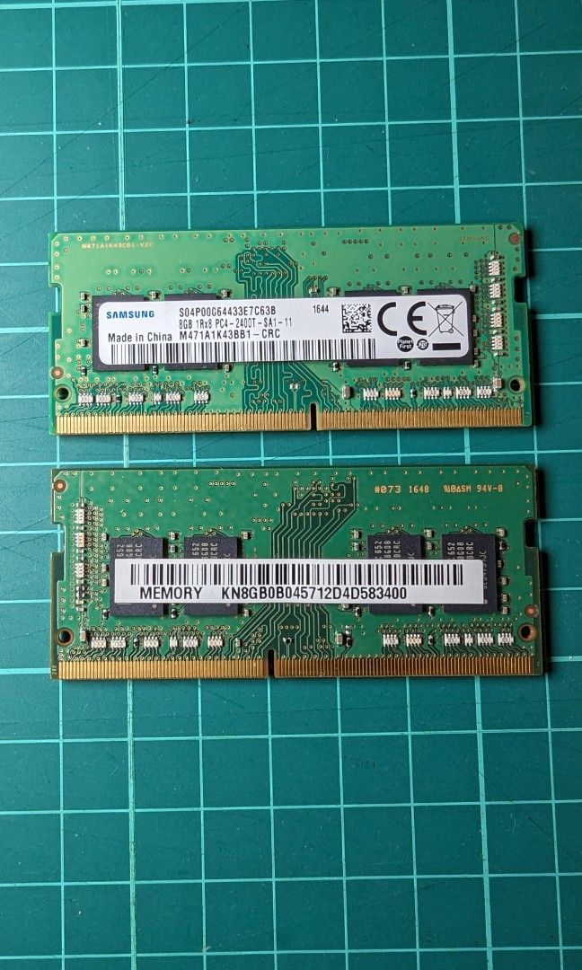 Samsung DDR4 16Gb 3200 CL22 1.2v laptop ram, 電腦＆科技