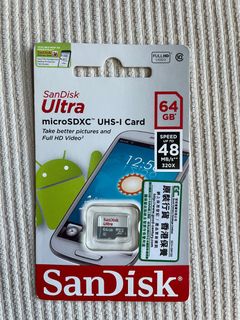 SanDisk Ultra microSDXC UHS-I Card (64GB)