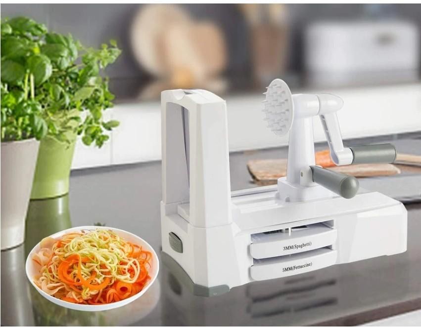 Sboly Vegetable Spiralizer - Vegetable Slicer with 7 Cutter Blades NEW