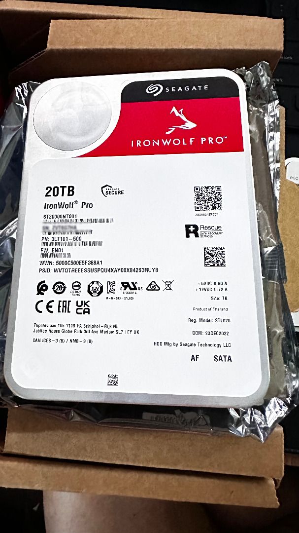 Seagate IronWolf Pro 20 To (ST20000NT001)