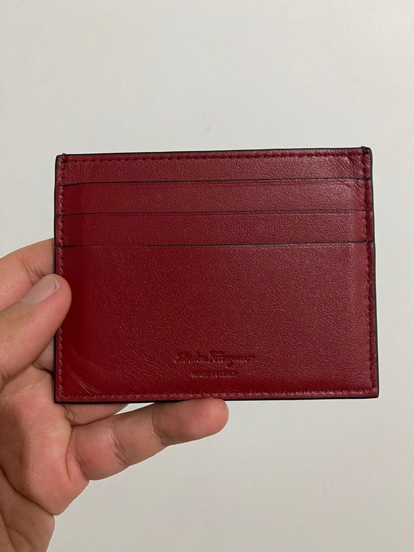 Gancini credit card holder - Leather Accessories - Men - Salvatore  Ferragamo CA