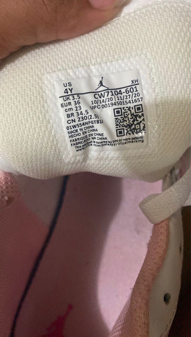 sepatu Air Jordan 1 Low GS Ice Cream Drip on Carousell