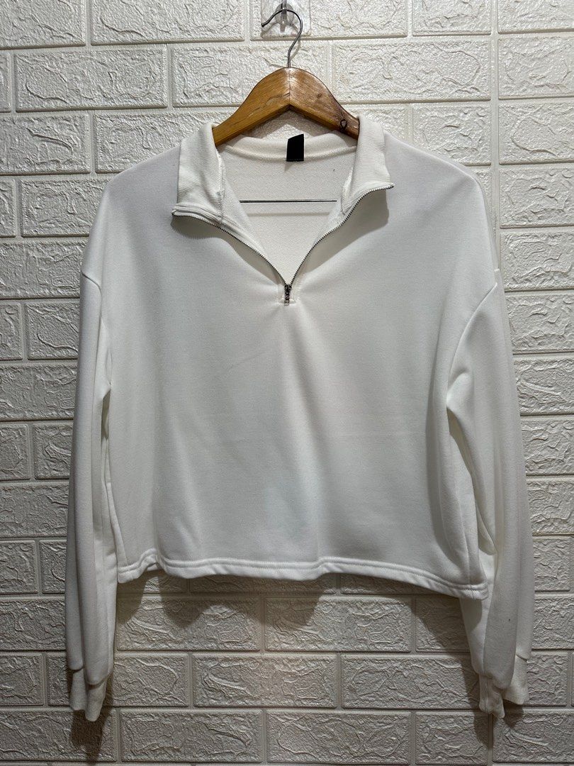 Shein white sweater shop