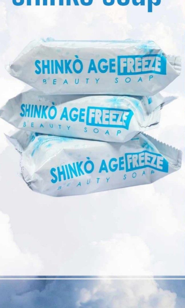 shinko age freeze 美白石鹸