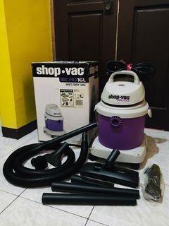 SHOPVAC VACUUM CLEANER WET/DRY MICRO 16L 1400W PURPLE SV5890520 WITH FREE EXTRA FILTER CARTRIDGE