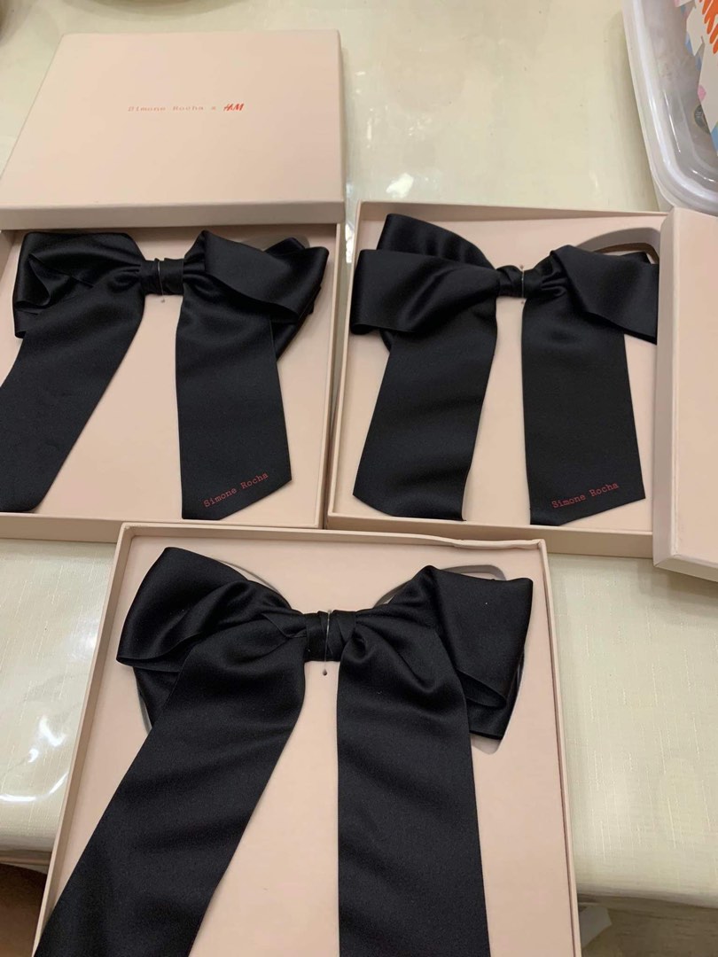 Simone Rocha Bow Ribbon, Beauty & Personal Care, Hair on Carousell