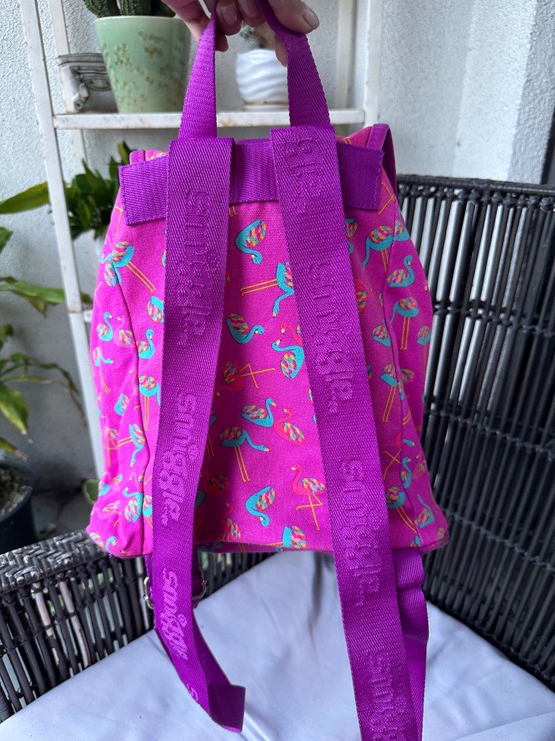 Smiggle flamingo store backpack