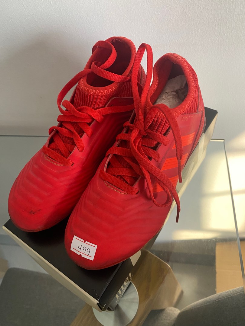 Soccer Football Shoes For Kids On Carousell fg-ag-tf-men-football-boots-high-ankle-soccer-shoes-for-man-cleats