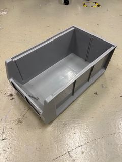 Used Uline Stack and Nest Container - S-14603 - 18 x 11 x 7