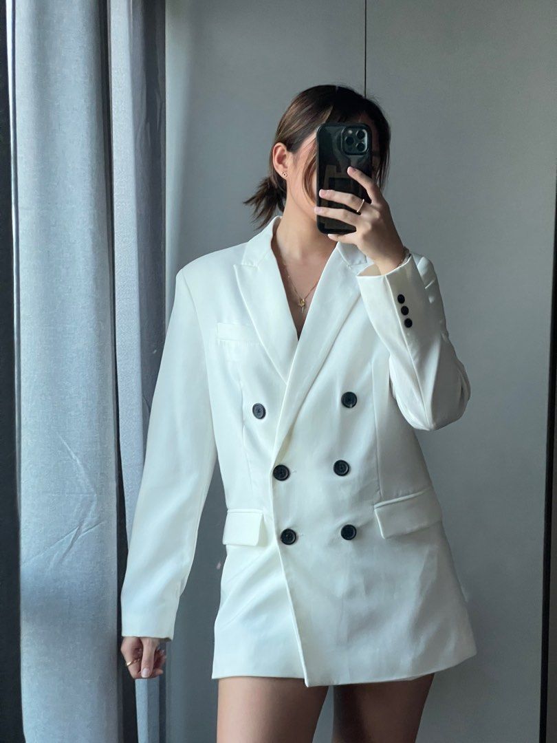 Blazer dress stradivarius discount