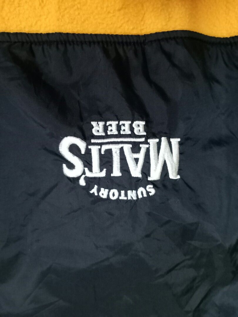 Suntory Malts Beer Fleece Jacket on Carousell
