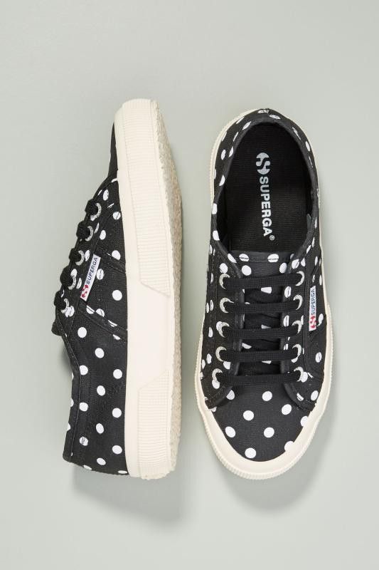 Superga polka fashion dot sneakers