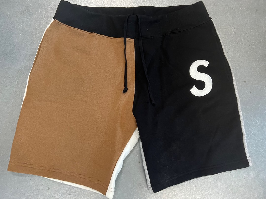 正規流通品 Supreme S Logo Colorblocked Sweat short - メンズ