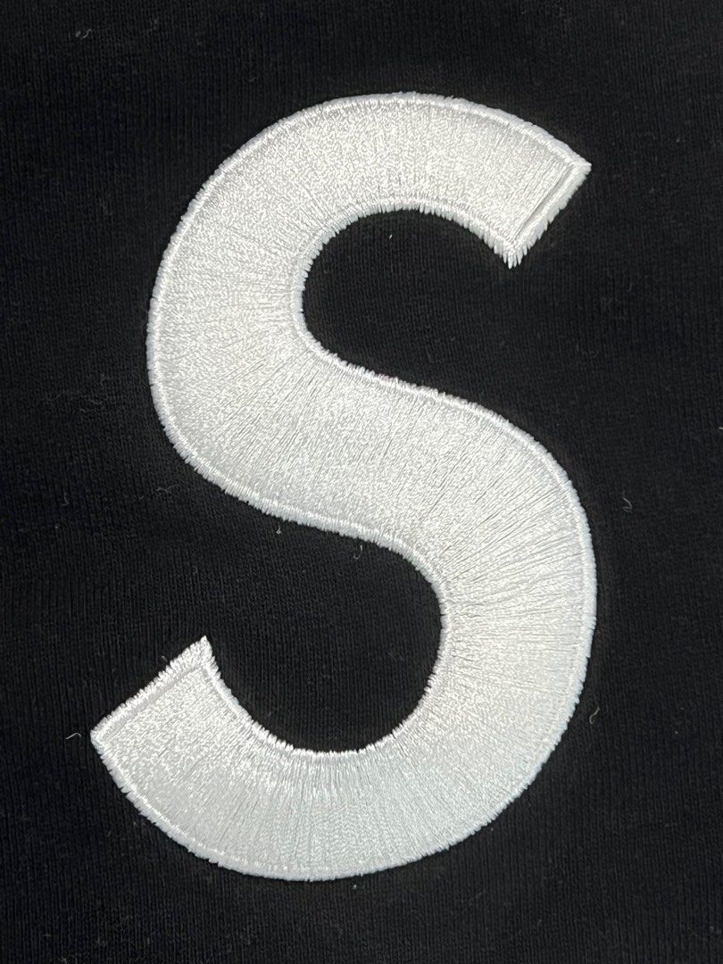 supreme s logo colorblocked black L - resumeboost.io
