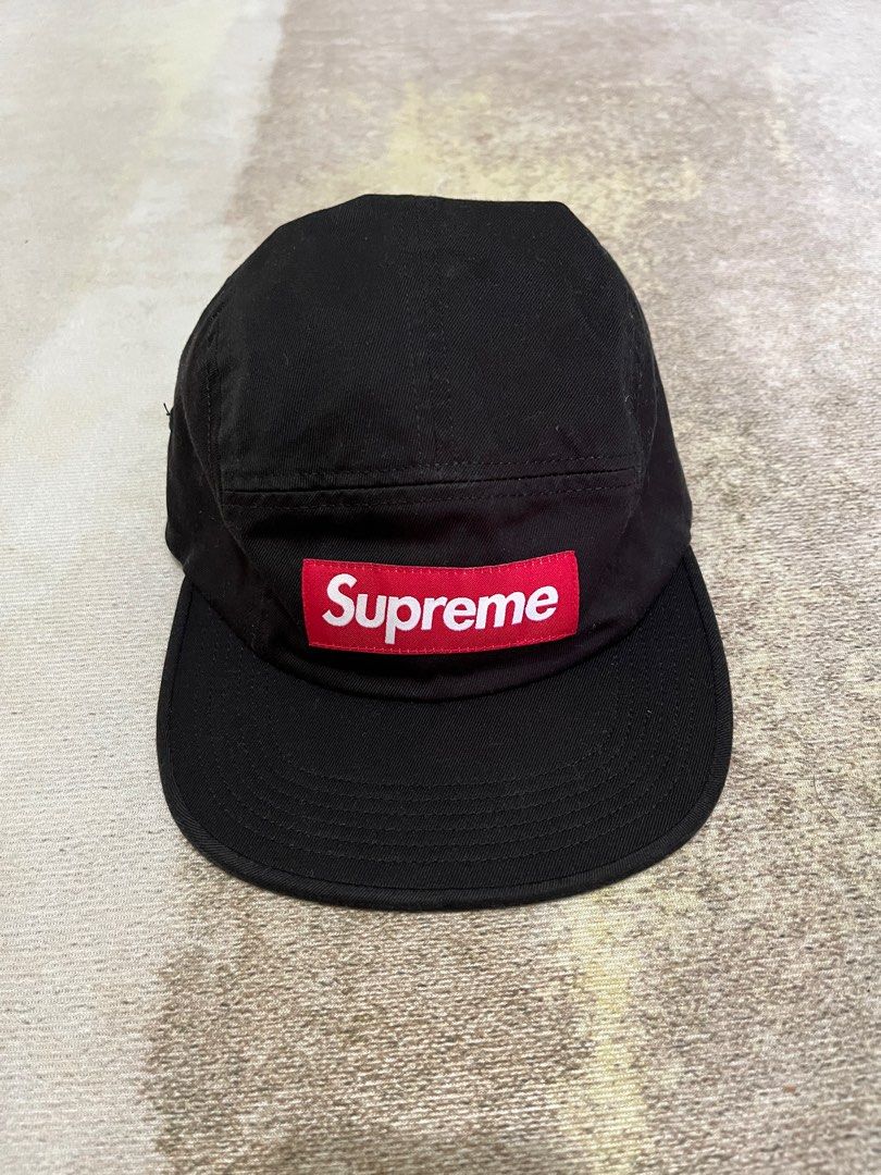 Supreme Washed Chino Twill Camp Cap FW17